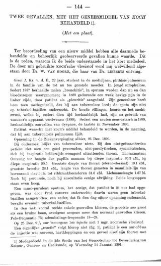 Eerste pagina van het artikel zoals het is gepubliceerd in het tijdschrift