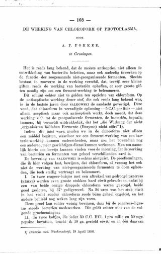 Eerste pagina van het artikel zoals het is gepubliceerd in het tijdschrift