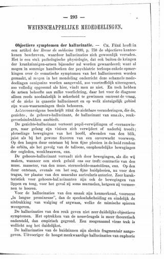 Eerste pagina van het artikel zoals het is gepubliceerd in het tijdschrift