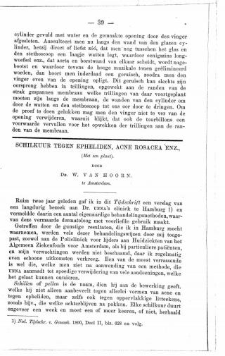 Eerste pagina van het artikel zoals het is gepubliceerd in het tijdschrift