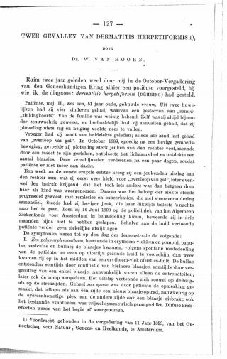 Eerste pagina van het artikel zoals het is gepubliceerd in het tijdschrift