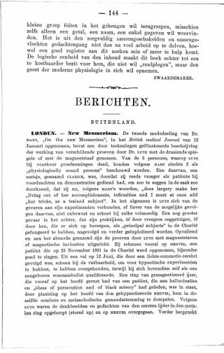 Eerste pagina van het artikel zoals het is gepubliceerd in het tijdschrift