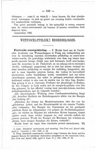 Eerste pagina van het artikel zoals het is gepubliceerd in het tijdschrift