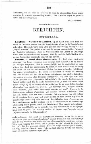 Eerste pagina van het artikel zoals het is gepubliceerd in het tijdschrift