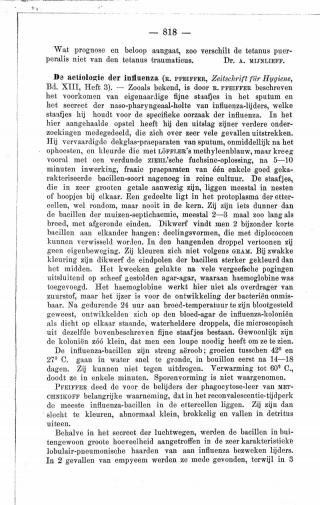 Eerste pagina van het artikel zoals het is gepubliceerd in het tijdschrift