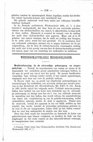 Eerste pagina van het artikel zoals het is gepubliceerd in het tijdschrift