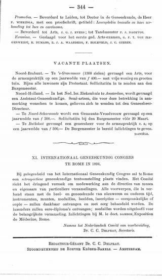 Eerste pagina van het artikel zoals het is gepubliceerd in het tijdschrift