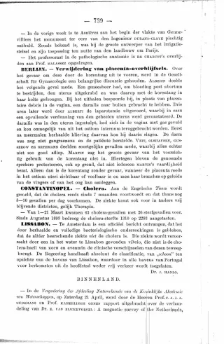 Eerste pagina van het artikel zoals het is gepubliceerd in het tijdschrift