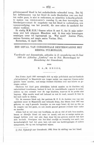 Eerste pagina van het artikel zoals het is gepubliceerd in het tijdschrift