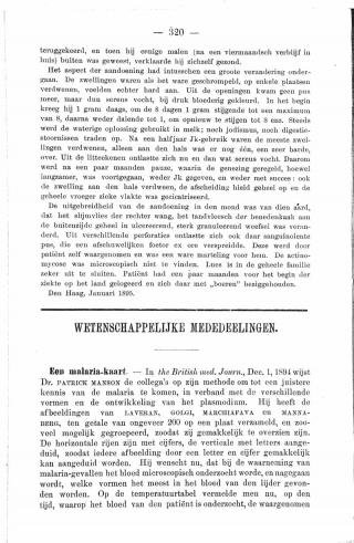 Eerste pagina van het artikel zoals het is gepubliceerd in het tijdschrift