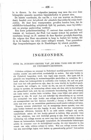 Eerste pagina van het artikel zoals het is gepubliceerd in het tijdschrift