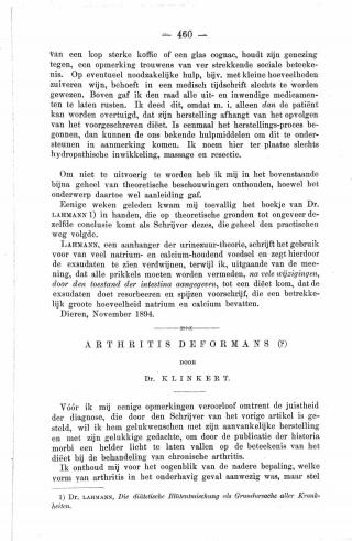 Eerste pagina van het artikel zoals het is gepubliceerd in het tijdschrift