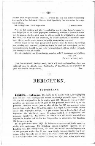 Eerste pagina van het artikel zoals het is gepubliceerd in het tijdschrift