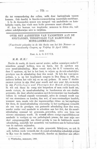 Eerste pagina van het artikel zoals het is gepubliceerd in het tijdschrift