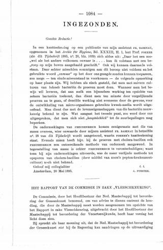 Eerste pagina van het artikel zoals het is gepubliceerd in het tijdschrift