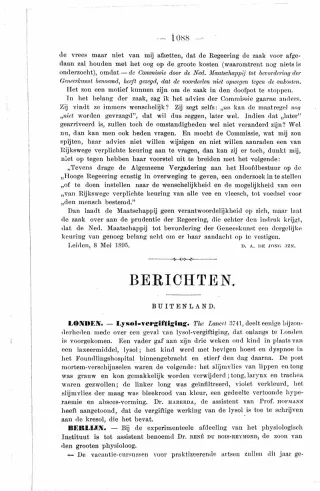 Eerste pagina van het artikel zoals het is gepubliceerd in het tijdschrift