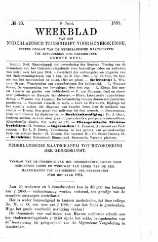 Eerste pagina van het artikel zoals het is gepubliceerd in het tijdschrift