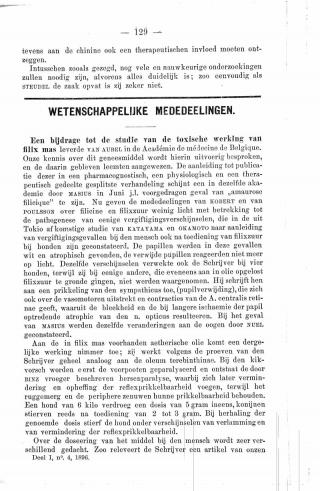 Eerste pagina van het artikel zoals het is gepubliceerd in het tijdschrift