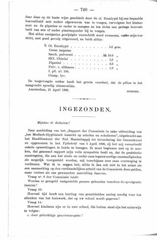 Eerste pagina van het artikel zoals het is gepubliceerd in het tijdschrift