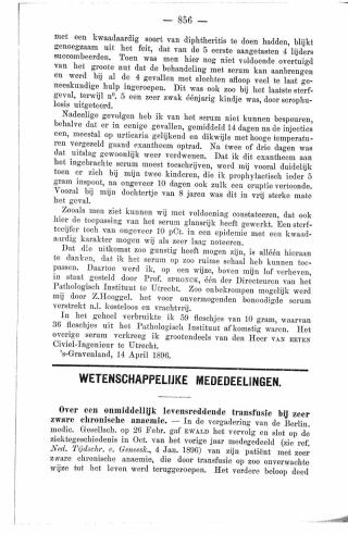 Eerste pagina van het artikel zoals het is gepubliceerd in het tijdschrift