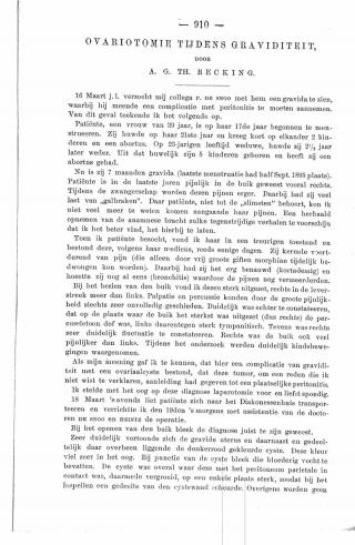 Eerste pagina van het artikel zoals het is gepubliceerd in het tijdschrift