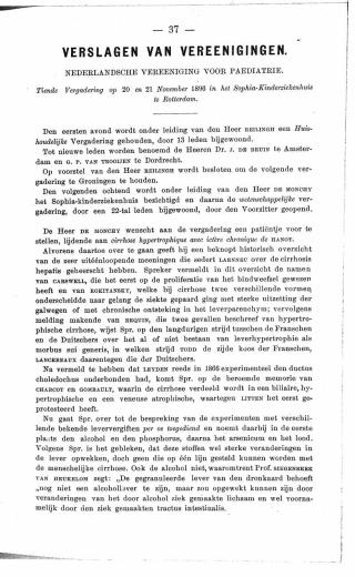 Eerste pagina van het artikel zoals het is gepubliceerd in het tijdschrift