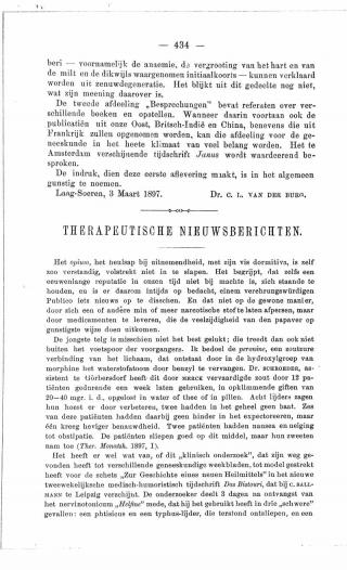 Eerste pagina van het artikel zoals het is gepubliceerd in het tijdschrift