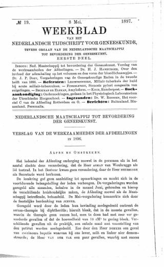 Eerste pagina van het artikel zoals het is gepubliceerd in het tijdschrift