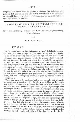 Eerste pagina van het artikel zoals het is gepubliceerd in het tijdschrift