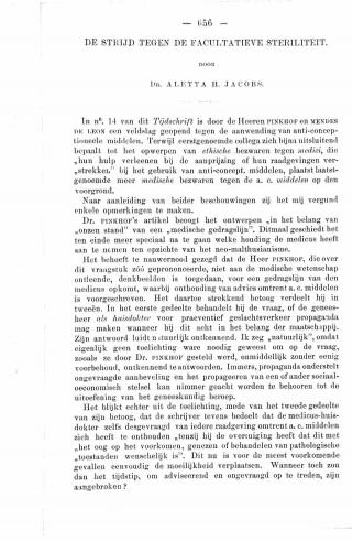 Eerste pagina van het artikel zoals het is gepubliceerd in het tijdschrift