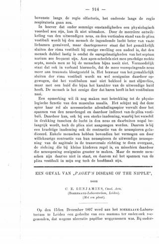 Eerste pagina van het artikel zoals het is gepubliceerd in het tijdschrift