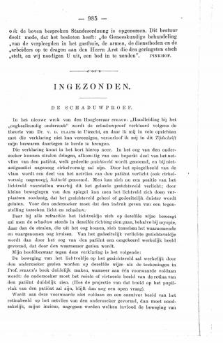 Eerste pagina van het artikel zoals het is gepubliceerd in het tijdschrift