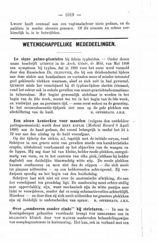 Eerste pagina van het artikel zoals het is gepubliceerd in het tijdschrift