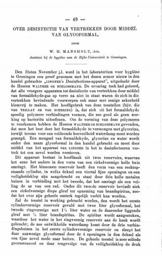 Eerste pagina van het artikel zoals het is gepubliceerd in het tijdschrift