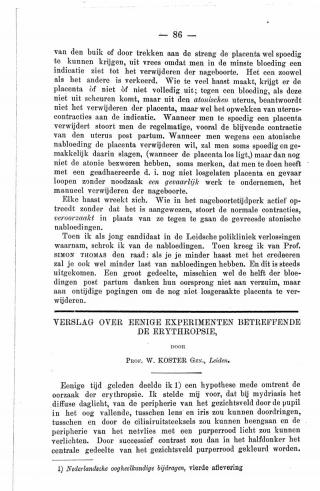 Eerste pagina van het artikel zoals het is gepubliceerd in het tijdschrift