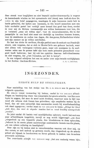 Eerste pagina van het artikel zoals het is gepubliceerd in het tijdschrift