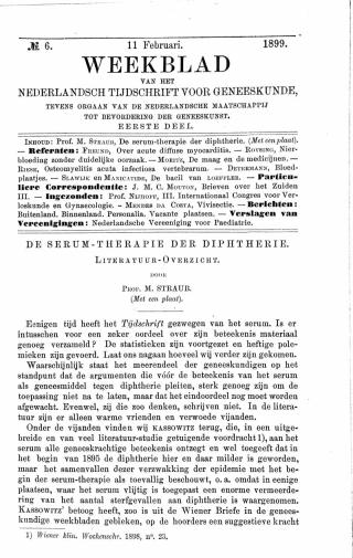 Eerste pagina van het artikel zoals het is gepubliceerd in het tijdschrift