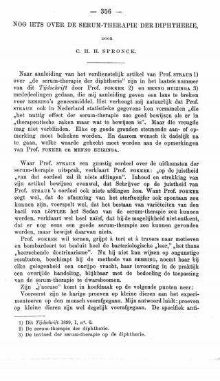 Eerste pagina van het artikel zoals het is gepubliceerd in het tijdschrift