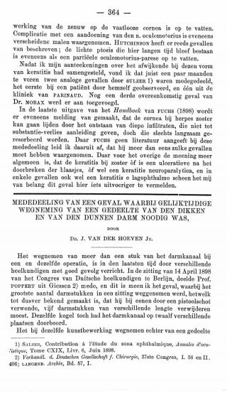 Eerste pagina van het artikel zoals het is gepubliceerd in het tijdschrift