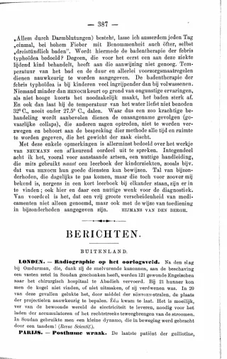 Eerste pagina van het artikel zoals het is gepubliceerd in het tijdschrift