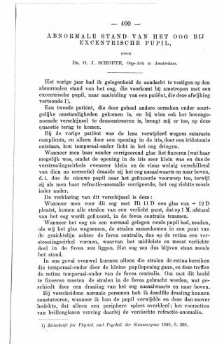 Eerste pagina van het artikel zoals het is gepubliceerd in het tijdschrift