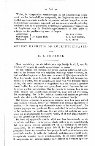 Eerste pagina van het artikel zoals het is gepubliceerd in het tijdschrift