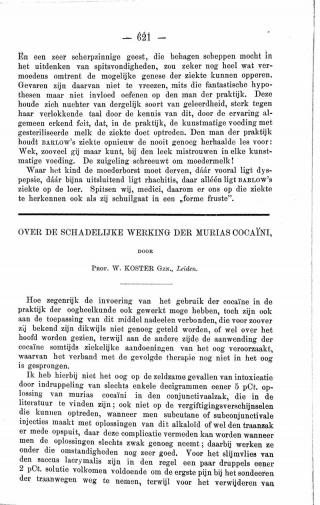 Eerste pagina van het artikel zoals het is gepubliceerd in het tijdschrift