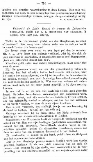 Eerste pagina van het artikel zoals het is gepubliceerd in het tijdschrift