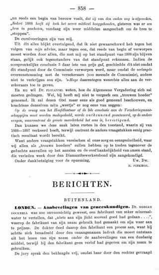 Eerste pagina van het artikel zoals het is gepubliceerd in het tijdschrift