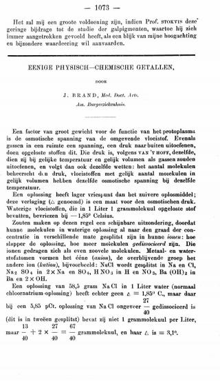 Eerste pagina van het artikel zoals het is gepubliceerd in het tijdschrift