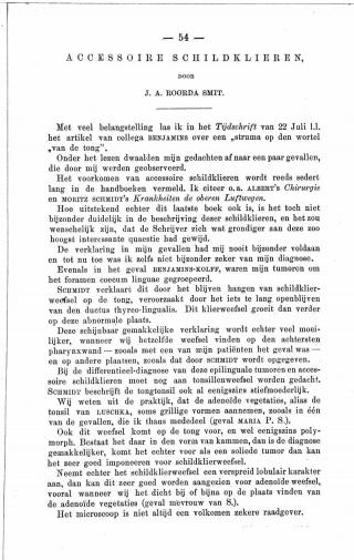 Eerste pagina van het artikel zoals het is gepubliceerd in het tijdschrift