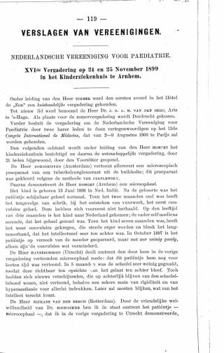 Eerste pagina van het artikel zoals het is gepubliceerd in het tijdschrift