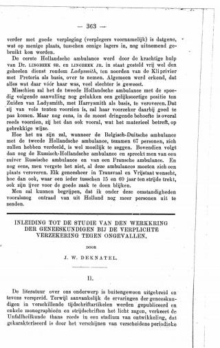 Eerste pagina van het artikel zoals het is gepubliceerd in het tijdschrift