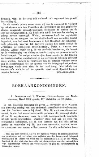 Eerste pagina van het artikel zoals het is gepubliceerd in het tijdschrift